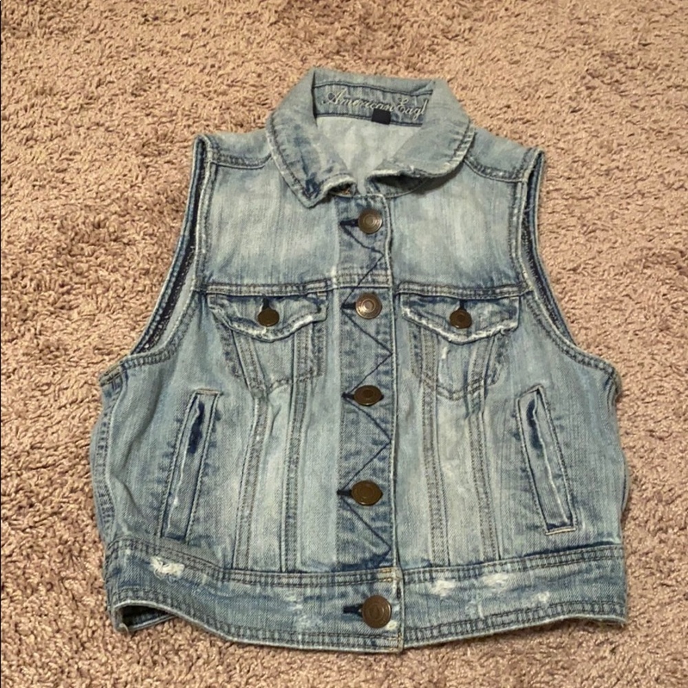 Denim vest